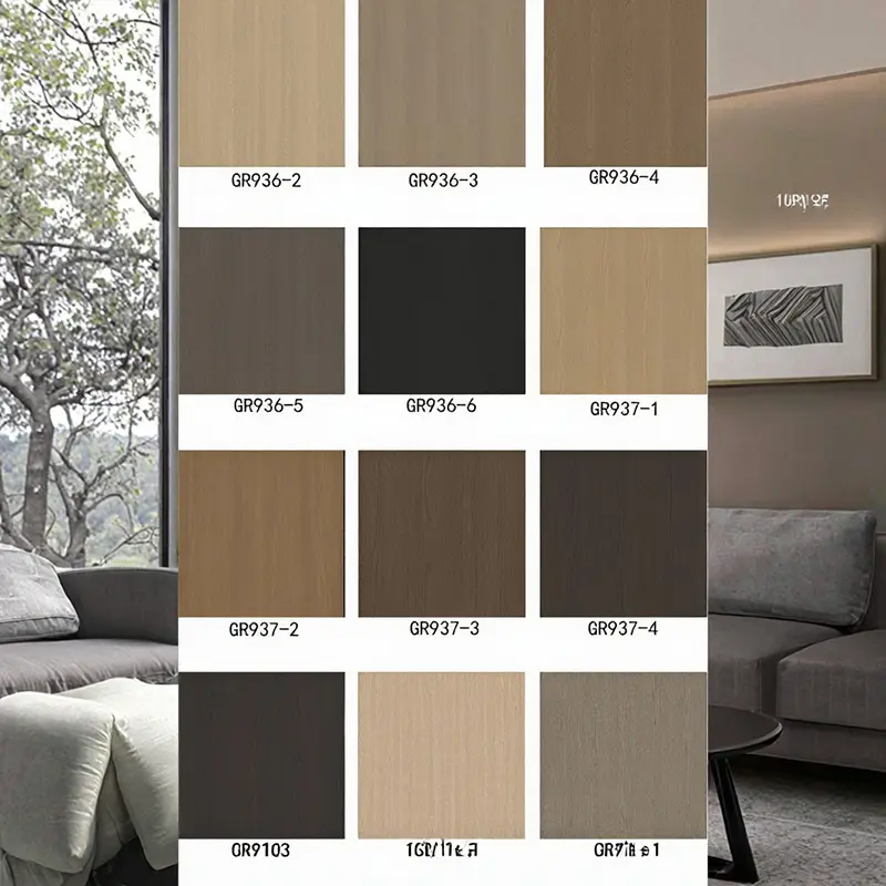 Modern tervezési stílus PVC dekoratív film